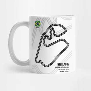 Interlagos Race Track Mug